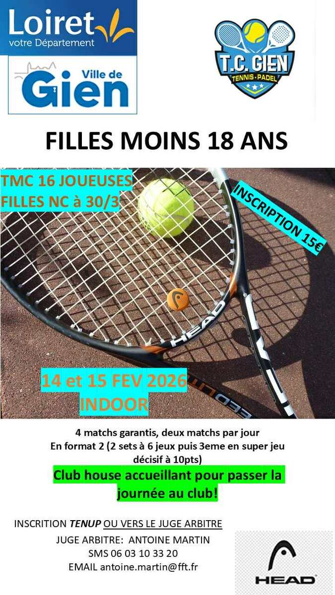 TMC Filles (-18 ans) NC/30/3