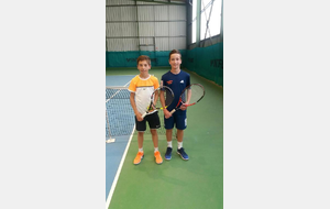 En vacances ...mais le tennis continue !