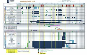 Calendrier sportif 2025-2026