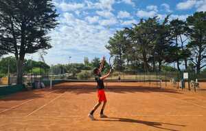 Bastien commence sa tournée => 1er match au TC Sablais