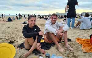 Morgane et Raphaël en mode détente 👍😊