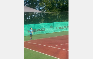 Eliott lors de son 1er tour aux Achards