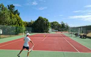 Alexis en plein combat à Brétignolles => perf à 30/2 au bout de l'effort, 10/ au super tie-break 🎉🔥🎾👊✌️
