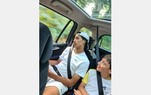 Louis fatigué au retour de Brétignolles, en plein som'
