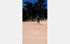 Raphaël prêt à envoyer aux Sables ! 💪🔥🎉🎾
