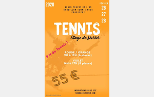 Stage Rouge / Orange