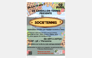 Animation Socié'Tennis