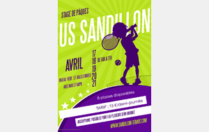 Stage Pâques Vert / Balles dures