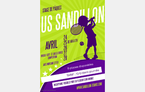 Stage Pâques Vert / Balles dures compétition