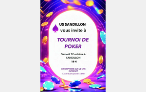 Tournoi interne Poker (inscriptions closes) 