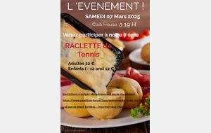 Soirée RACLETTE
