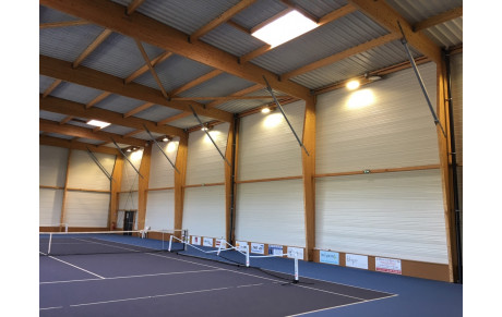Travaux dans la salle